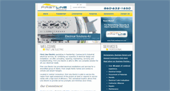 Desktop Screenshot of firstlineelectric.com